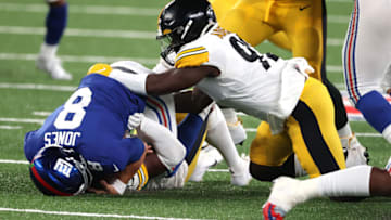 Ola Adeniyi #92 of the Pittsburgh Steelers (Photo by Al Bello/Getty Images)