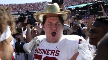 Oklahoma Sooners offensive lineman Creed Humphrey (56). Mandatory Credit: Kevin Jairaj-USA TODAY Sports