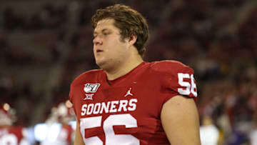 Oklahoma Sooners offensive lineman Creed Humphrey (56). Mandatory Credit: Kevin Jairaj-USA TODAY Sports