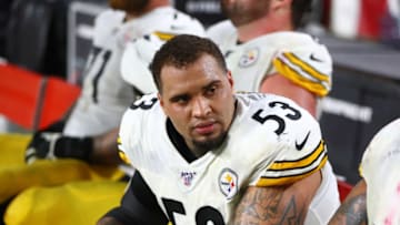 Pittsburgh Steelers center Maurkice Pouncey (53). Mandatory Credit: Mark J. Rebilas-USA TODAY Sports