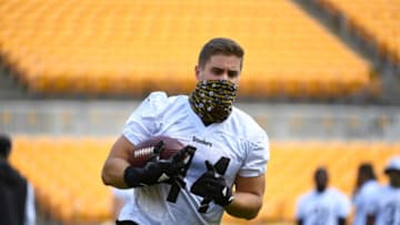 Pittsburgh Steelers fullback Derek Watt (44). Mandatory Credit: Karl Roser/Pittsburgh Steelers via USA TODAY Sports