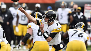 Pittsburgh Steelers quarterback Mason Rudolph (2). Mandatory Credit: Ken Blaze-USA TODAY Sports