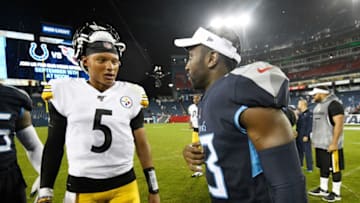 Pittsburgh Steelers quarterback Joshua Dobbs (5)8504494