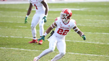 Indiana Hoosiers defensive back Jamar Johnson (22). Mandatory Credit: Tim Fuller-USA TODAY Sports