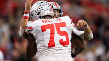Ohio State Buckeyes quarterback Justin Fields (1). Mandatory Credit: Aaron Doster-USA TODAY Sports