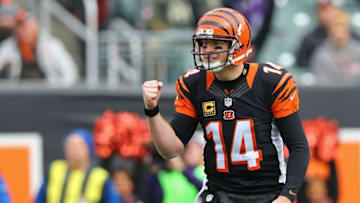 In 2016, Andy Dalton became just the second QB-- Carson Palmer -- in franchise history to tally multipe 4,000-yard seasons. Mandatory Credit: Aaron Doster-USA TODAY Sports