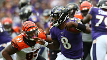 Cincinnati Bengals, Lamar Jackson(Photo by Dan Kubus/Getty Images)