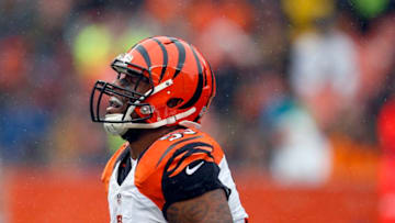 CLEVELAND, OH - DECEMBER 11: Vontaze Burfict #55 of the Cincinnati Bengals reacts after a defensive play against the Cleveland Browns at Cleveland Browns Stadium on December 11, 2016 in Cleveland, Ohio. (Photo by Justin K. Aller/Getty Images)