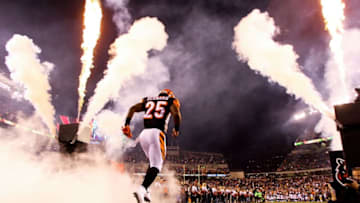 CINCINNATI, OH - DECEMBER 04: Giovani Bernard #25 of the Cincinnati Bengals takes the field prior to the game against the Pittsburgh Steelers at Paul Brown Stadium on December 4, 2017 in Cincinnati, Ohio. (Photo by John Grieshop/Getty Images)