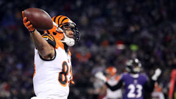 BALTIMORE, MD - DECEMBER 31: Wide receiver Tyler Boyd
