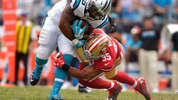CHARLOTTE, NC - SEPTEMBER 18: Mike Tolbert