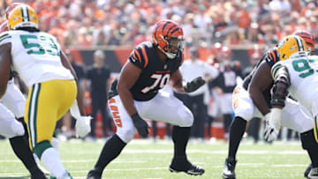 Jackson Carman, Cincinnati Bengals (Photo by Andy Lyons/Getty Images)