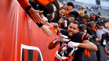 C.J. Uzomah, Cincinnati Bengals. (Photo by Kirk Irwin/Getty Images)