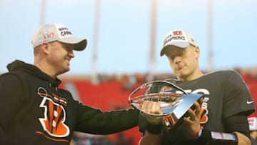 Joe Burrow, Zac Taylor, Cincinnati Bengals (Photo by Jamie Squire/Getty Images)