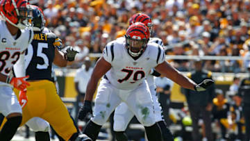 Jackson Carman, Cincinnati Bengals (Photo by Justin K. Aller/Getty Images)