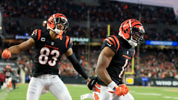 Tyler Boyd, Ja'Marr Chase, Cincinnati Bengals. (Photo by Justin Casterline/Getty Images)