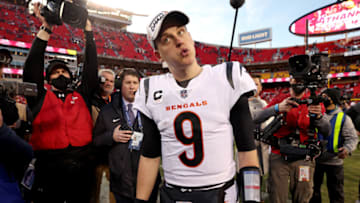 Joe Burrow #9 of the Cincinnati Bengals. (Photo by Jamie Squire/Getty Images)