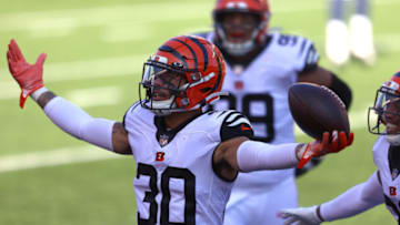 Jessie Bates, Bengals. (Photo by Bobby Ellis/Getty Images)