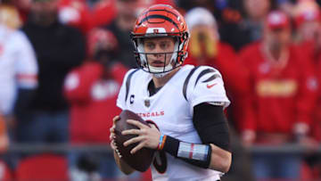 Joe Burrow #9 of the Cincinnati Bengals. (Photo by Jamie Squire/Getty Images)