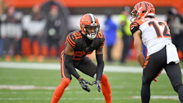 Denzel Ward, Cleveland Browns. (Photo by Jason Miller/Getty Images)