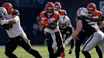 Cincinnati Bengals running back Joe Mixon -Mandatory Credit: Stan Szeto-USA TODAY Sports