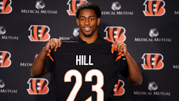 Cincinnati Bengals safety Daxton Hill - Mandatory Credit: Kareem Elgazzar-USA TODAY NETWORK