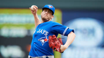 MINNEAPOLIS, MN - APRIL 18: Ken Giles #51 of the Toronto Blue Jays delivers a pitch against the Minnesota Twins during the game on April 18, 2019 at Target Field in Minneapolis, Minnesota. The Blue Jays defeated the Twins 7-4. (Photo by Hannah Foslien/Getty Images)
