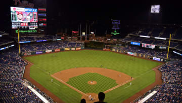 PHILADELPHIA, PA - SEPTEMBER 16: Fans look on as the Philadelphia Phillies host the Oakland Athletics during the eighth inning at Citizens Bank Park on September 16, 2017 in Philadelphia, Pennsylvania. The Phillies won 5-3. (Photo by Corey Perrine/Getty Images)