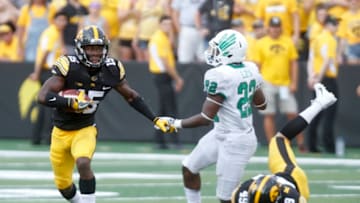 IOWA CITY, IOWA- SEPTEMBER 16: Defensive back Josh Jackson