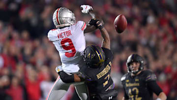 Greg Newsome II, Northwestern Wildcats, (Photo by Quinn Harris/Getty Images)