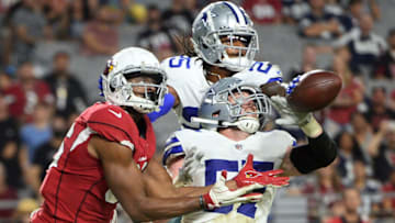 Dallas Cowboys linebacker Luke Gifford (57) and defensive back Steven Parker (25) (Joe Camporeale-USA TODAY Sports)
