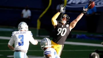 T.J. Watt (90) Mandatory Credit: Tim Heitman-USA TODAY Sports
