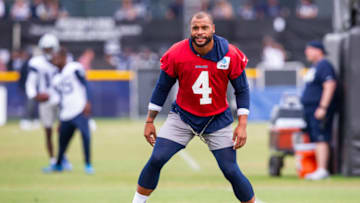 Dallas Cowboys quarterback Dak Prescott Mandatory Credit: Jason Parkhurst-USA TODAY Sports