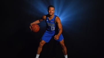 Dallas Mavericks Jalen Brunson Copyright 2018 NBAE (Photo by Jesse D. Garrabrant/NBAE via Getty Images)