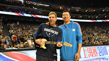 Dallas Mavericks Dirk Nowitzki Copyright 2018 NBAE (Photo by Jesse D. Garrabrant/NBAE via Getty Images)