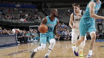 Dallas Mavericks Kemba Walker Luka Doncic Copyright 2018 NBAE (Photo by Glenn James/NBAE via Getty Images)