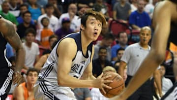 Dallas Mavericks Ding Yanyuhang (Photo by Ethan Miller/Getty Images)