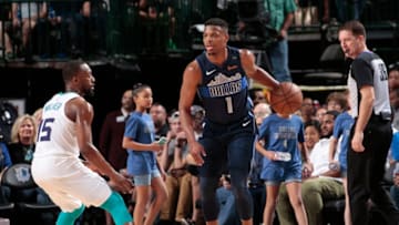 Dallas Mavericks Dennis Smith Jr. Copyright 2018 NBAE (Photo by Glenn James/NBAE via Getty Images)