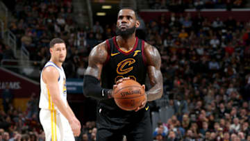 CLEVELAND, OH - JANUARY 15: LeBron James