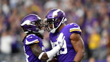 (Photo by Hannah Foslien/Getty Images) Danielle Hunter and Holton Hill
