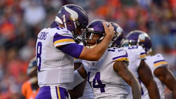 (Photo by Dustin Bradford/Getty Images) Kirk Cousins and Stefon Diggs