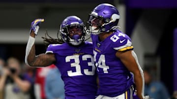 (Photo by Hannah Foslien/Getty Images) Dalvin Cook and Irv Smith Jr.