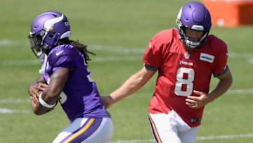 (Photo by Hannah Foslien/Getty Images) Kirk Cousins and Dalvin Cook