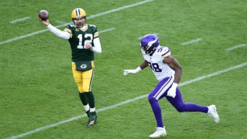 (Photo by Stacy Revere/Getty Images) Aaron Rodgers