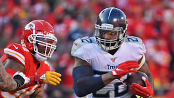 Derrick Henry #22, Tennessee Titans (Photo by Peter G. Aiken/Getty Images)