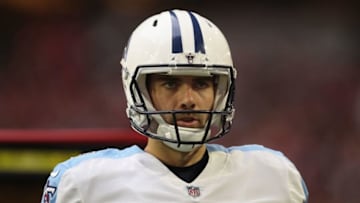 GLENDALE, AZ - DECEMBER 10: Kicker Ryan Succop #4 of the Tennessee Titans on the field during the NFL game against the Arizona Cardinals at the University of Phoenix Stadium on December 10, 2017 in Glendale, Arizona. The Cardinals defeated the Titans 12-7. (Photo by Christian Petersen/Getty Images)