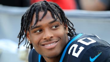 JACKSONVILLE, FLORIDA - DECEMBER 02: Jalen Ramsey #20 of the Jacksonville Jaguars smiles during the game against the Indianapolis Colts on December 02, 2018 in Jacksonville, Florida. (Photo by Sam Greenwood/Getty Images)