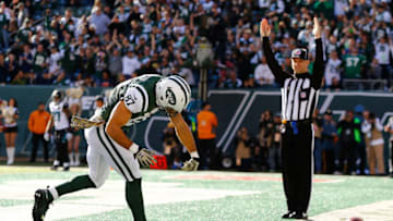 EAST RUTHERFORD, NJ - NOVEMBER 08: Eric Decker