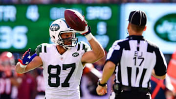 EAST RUTHERFORD, NJ - SEPTEMBER 11: Eric Decker