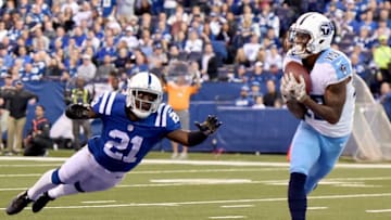 INDIANAPOLIS, IN - NOVEMBER 20: Tajae Sharpe